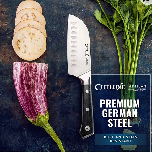 NIB CUTLUXE 5” Santoku knife. - Picture 2 of 16